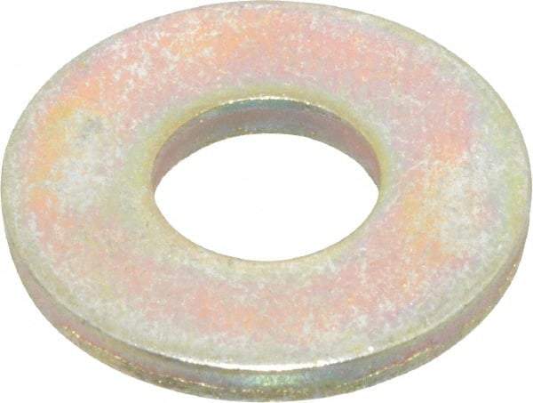 Value Collection - 5/16" Screw, Grade 8 Steel Extra Thick Flat Washer - Zinc Yellow Dichromate Finish - Caliber Tooling