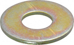 Value Collection - 7/8" Screw, Grade 8 Steel Extra Thick Flat Washer - Zinc Yellow Dichromate Finish - Caliber Tooling