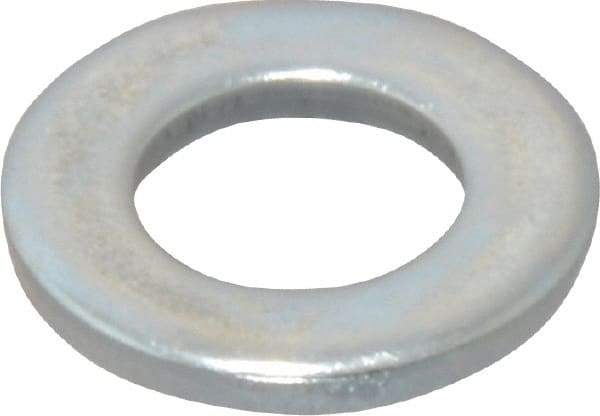 Value Collection - M12 Screw, Steel Standard Flat Washer - 13mm ID x 24mm OD, 2.5mm Thick, Zinc-Plated Finish - Caliber Tooling