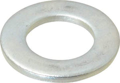 Value Collection - M18 Screw, Steel Standard Flat Washer - 19mm ID x 34mm OD, 3mm Thick, Zinc-Plated Finish - Caliber Tooling