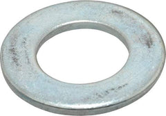 Value Collection - M30 Screw, Steel Standard Flat Washer - 31mm ID x 56mm OD, 4mm Thick, Zinc-Plated Finish - Caliber Tooling