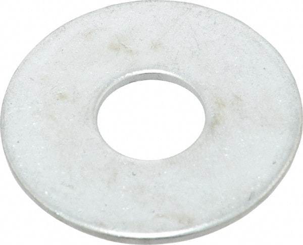 Value Collection - 1/2" Screw, Steel Fender Flat Washer - 1/2" ID x 1-1/2" OD, 0.08" Thick, Zinc-Plated Finish - Caliber Tooling