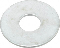 Value Collection - 1/2" Screw, Steel Fender Flat Washer - 1/2" ID x 1-1/2" OD, 0.08" Thick, Zinc-Plated Finish - Caliber Tooling