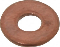 Value Collection - #6 Screw, Silicon Bronze Standard Flat Washer - 0.156" ID x 3/8" OD, 0.049" Thick, Plain Finish - Caliber Tooling