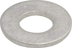 Value Collection - #8 Screw, Aluminum Standard Flat Washer - 0.168" ID x 3/8" OD, 0.032" Thick, Plain Finish - Caliber Tooling