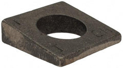 Value Collection - 1" Bolt, Iron Beveled Square Washer - 1-1/16" ID, 9/16 Minimum Thickness - Caliber Tooling