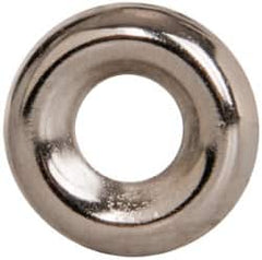 Value Collection - 7/64" Thick, Nickel-Plated Finish, Steel, Standard Countersunk Washer - 0.235" ID x 19/32" OD - Caliber Tooling