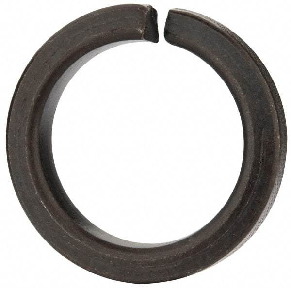 Value Collection - 1-1/4", 1.271" ID, 0.313" Thick High Collar Split Lock Washer - Steel, Uncoated, 1.271" Min ID, 1.302" Max ID, 1.799" Max OD - Caliber Tooling