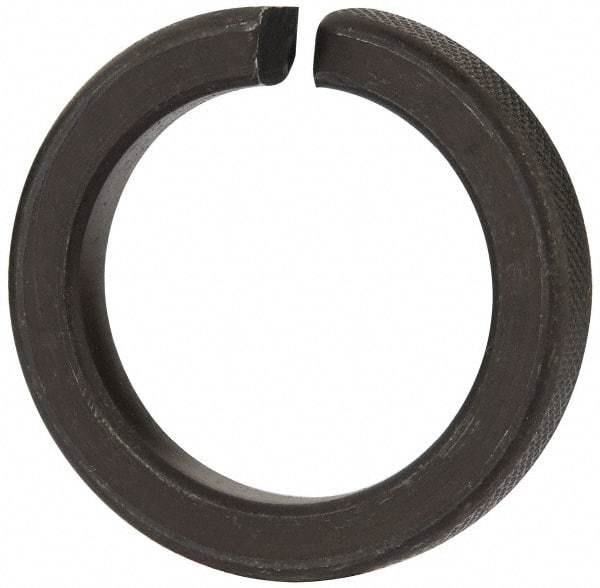 Value Collection - 1-1/2", 1.504" ID, 3/8" Thick High Collar Split Lock Washer - Steel, Uncoated, 1.504" Min ID, 1.534" Max ID, 2.17" Max OD - Caliber Tooling