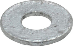 Value Collection - 1/4" Screw, Steel USS Flat Washer - 5/16" ID x 3/4" OD, 1/16" Thick, Galvanized Finish - Caliber Tooling