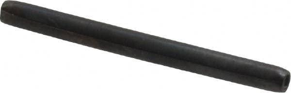 Made in USA - 1/16" Diam x 3/4" Long Coiled Spring Pin - Grade 1070-1090 Alloy Steel, Black Oxide Finish - Caliber Tooling