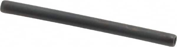 Made in USA - 1/16" Diam x 7/8" Long Coiled Spring Pin - Grade 1070-1090 Alloy Steel, Black Oxide Finish - Caliber Tooling