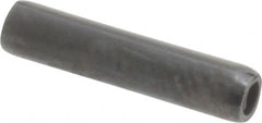 Made in USA - 3/32" Diam x 7/16" Long Coiled Spring Pin - Grade 1070-1090 Alloy Steel, Black Oxide Finish - Caliber Tooling