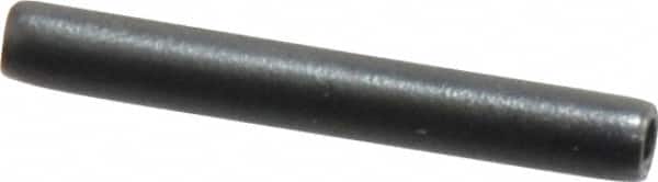 Made in USA - 3/32" Diam x 3/4" Long Coiled Spring Pin - Grade 1070-1090 Alloy Steel, Black Oxide Finish - Caliber Tooling