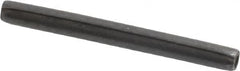 Made in USA - 3/32" Diam x 1" Long Coiled Spring Pin - Grade 1070-1090 Alloy Steel, Black Oxide Finish - Caliber Tooling