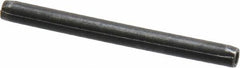 Made in USA - 3/32" Diam x 1-1/8" Long Coiled Spring Pin - Grade 1070-1090 Alloy Steel, Black Oxide Finish - Caliber Tooling