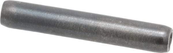 Made in USA - 5/32" Diam x 1" Long Coiled Spring Pin - Grade 1070-1090 Alloy Steel, Black Oxide Finish - Caliber Tooling