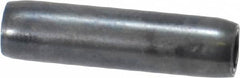 Made in USA - 3/16" Diam x 3/4" Long Coiled Spring Pin - Grade 1070-1090 Alloy Steel, Black Oxide Finish - Caliber Tooling