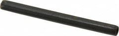 Made in USA - 3/16" Diam x 2-1/4" Long Coiled Spring Pin - Grade 1070-1090 Alloy Steel, Black Oxide Finish - Caliber Tooling