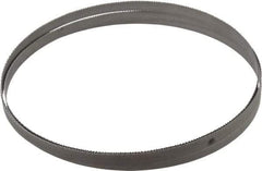 Lenox - 10 to 14 TPI, 7' 5" Long x 1/2" Wide x 0.025" Thick, Welded Band Saw Blade - Bi-Metal, Toothed Edge, Modified Raker Tooth Set, Flexible Back, Contour Cutting - Caliber Tooling