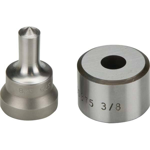 Enerpac - Hydraulic Punch Press Dies & Punches Type: Round Punch Diameter (mm): 9.50 - Caliber Tooling