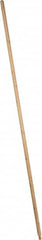 PRO-SOURCE - 60 x 15/16" Wood Handle for Push Brooms - Threaded Connection, Tan - Caliber Tooling