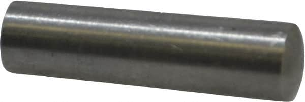 Value Collection - Size 6, 0.315" Small End Diam, 0.341" Large End Diam, Uncoated Steel Taper Pin - Grade C-12L14, 1-1/4" OAL, 1-1/4 Pin Length - Caliber Tooling