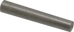 Value Collection - Size 6, 0.2994" Small End Diam, 0.341" Large End Diam, Uncoated Steel Taper Pin - Grade C-12L14, 2" OAL, 2 Pin Length - Caliber Tooling