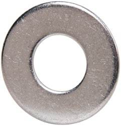 Value Collection - 1/2" Screw, Grade 316 Stainless Steel Standard Flat Washer - 17/32" ID x 1-1/16" OD, 0.095" Thick - Caliber Tooling