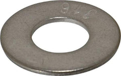 Value Collection - 3/4" Screw, Grade 316 Stainless Steel Standard Flat Washer - 13/16" ID x 2" OD, 0.148" Thick - Caliber Tooling