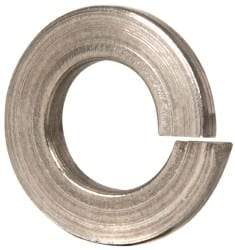 Value Collection - 1/4", 0.062" Thick Split Lock Washer - 316 Stainless Steel, 0.252" Min ID, 0.26" Max ID, 0.209" Min OD, 0.487" Max OD - Caliber Tooling