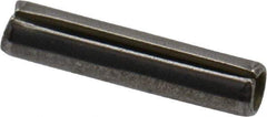 Value Collection - 1/16" Diam x 5/16" Long Slotted Spring Pin - Grade 420 Stainless Steel, Bright Finish - Caliber Tooling