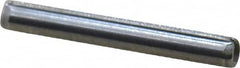 Value Collection - 5/64" Diam x 5/8" Long Slotted Spring Pin - Grade 420 Stainless Steel, Bright Finish - Caliber Tooling