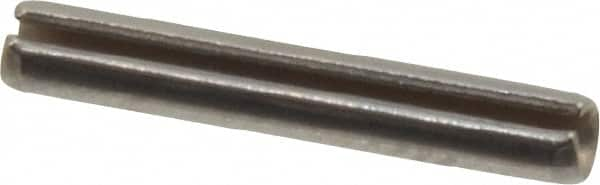 Value Collection - 3/32" Diam x 5/8" Long Slotted Spring Pin - Grade 420 Stainless Steel, Bright Finish - Caliber Tooling