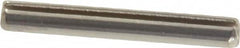 Made in USA - 3/32" Diam x 3/4" Long Slotted Spring Pin - Grade 420 Stainless Steel, Bright Finish - Caliber Tooling