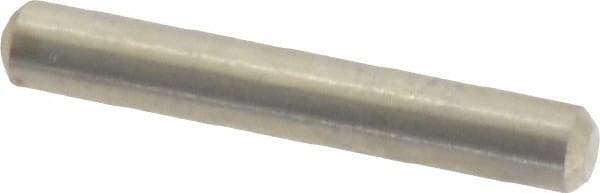 Value Collection - 3/32" Diam x 5/8" Pin Length 18-8 Stainless Steel Standard Dowel Pin - Bright Finish - Caliber Tooling