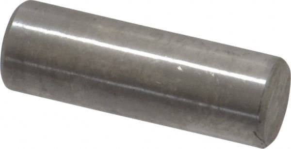 Value Collection - 1/4" Diam x 3/4" Pin Length 18-8 Stainless Steel Standard Dowel Pin - Bright Finish - Caliber Tooling