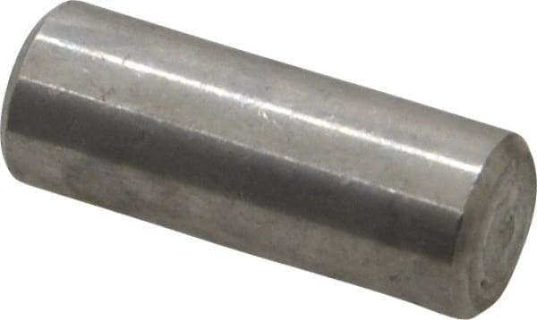 Value Collection - 3/8" Diam x 1" Pin Length 18-8 Stainless Steel Standard Dowel Pin - Bright Finish - Caliber Tooling