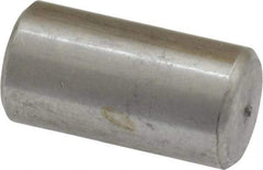 Value Collection - 1/2" Diam x 1" Pin Length 18-8 Stainless Steel Standard Dowel Pin - Bright Finish - Caliber Tooling