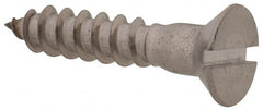 Value Collection - #10, 1" OAL, Slotted Drive, Flat Head Wood Screw - Caliber Tooling