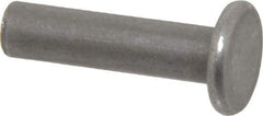 RivetKing - 3/16" Body Diam, Countersunk Uncoated Steel Solid Rivet - 3/4" Length Under Head, 90° Countersunk Head Angle - Caliber Tooling
