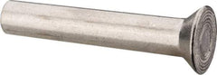 RivetKing - 1/4" Body Diam, Countersunk Uncoated Aluminum Solid Rivet - 1-1/2" Length Under Head, Grade 1100F, 78° Countersunk Head Angle - Caliber Tooling