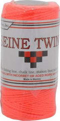 Value Collection - Nylon Braided Twine - 155 Lbs. Breaking Strength, Orange - Caliber Tooling