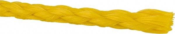 Value Collection - 500' Max Length Polypropylene Diamond Braided Cord - 3/8" Diam, 262 Lb Capacity - Caliber Tooling