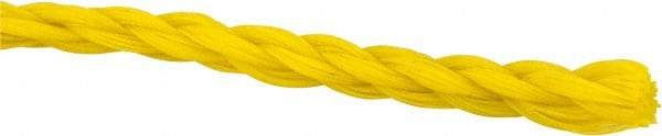 Value Collection - 1,200' Max Length Polypropylene Rope - 1/4" Diam, 141 Lb Capacity - Caliber Tooling