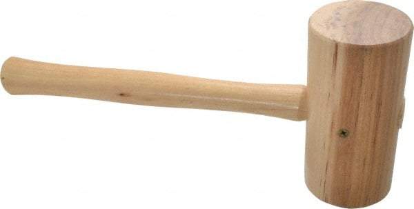 Garland - 1-3/4 Lb Head Wooden Mallet - 14" Long Wood Handle - Caliber Tooling