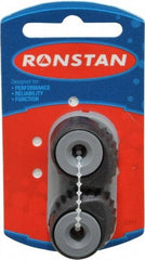 Ronstan - 264 Lbs. Load Limit Small C Cleat - For Use with Cleating and Releasing Lines on 3/32 Inch to 5/16 Inch Diameter Rope - Caliber Tooling