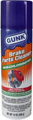 Gunk - Nonchlorinated Brake Parts Cleaner - 14 oz Aerosol Can - Caliber Tooling