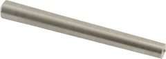 Value Collection - Size 2/0, 0.115" Small End Diam, 0.141" Large End Diam, Passivated Stainless Steel Taper Pin - Grade 303, 18-8, 1-1/4" OAL, 1-1/4 Pin Length - Caliber Tooling