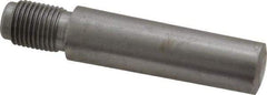 Value Collection - Size 9, 0.589" Large End Diam, Uncoated Steel 1/2-20 Threaded Taper Pin - Grade C-12L14, 2 Pin Length - Caliber Tooling